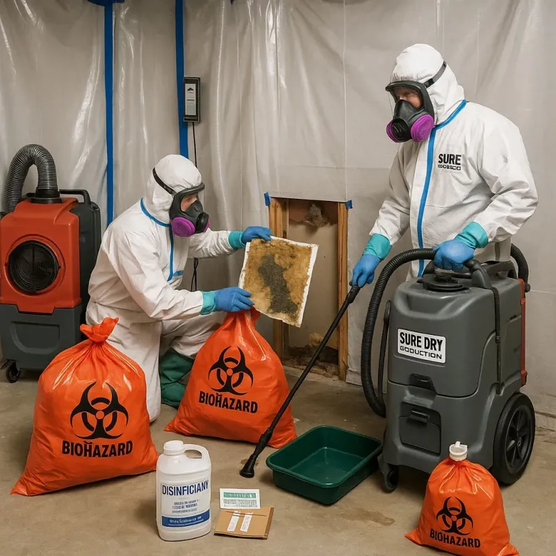 Contaminated Water Handling Protocols process in Hancock County, MS